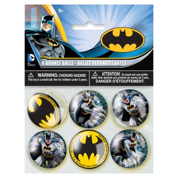 Batman Bouncy Ball Party Favors, - Picture 1 of 3